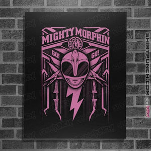 Shirts Posters / 4"x6" / Black Pink Ranger