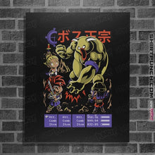 Load image into Gallery viewer, Secret_Shirts Posters / 4&quot;x6&quot; / Black Masa Mune Boss
