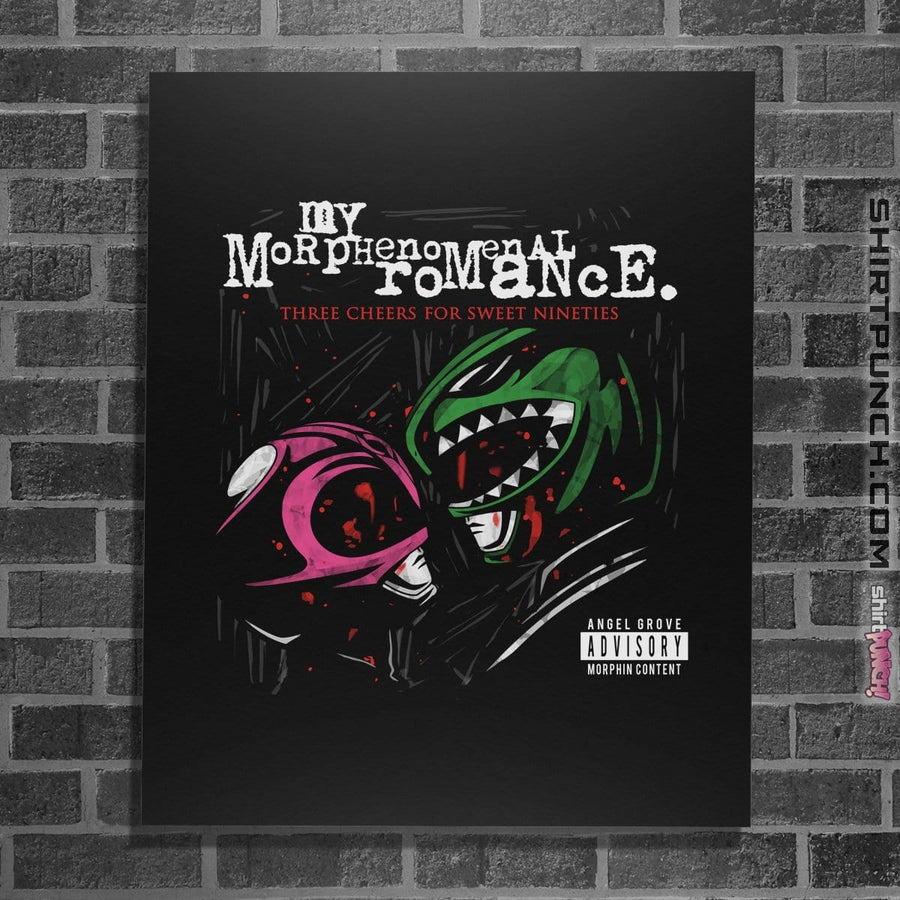 Shirts Posters / 4"x6" / Black My Morphenomenal Romance
