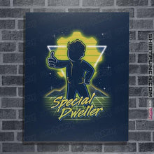 Load image into Gallery viewer, Shirts Posters / 4&quot;x6&quot; / Navy Retro Special Dweller
