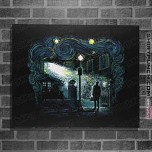 Load image into Gallery viewer, Secret_Shirts Posters / 4&quot;x6&quot; / Black Starry Exorcist
