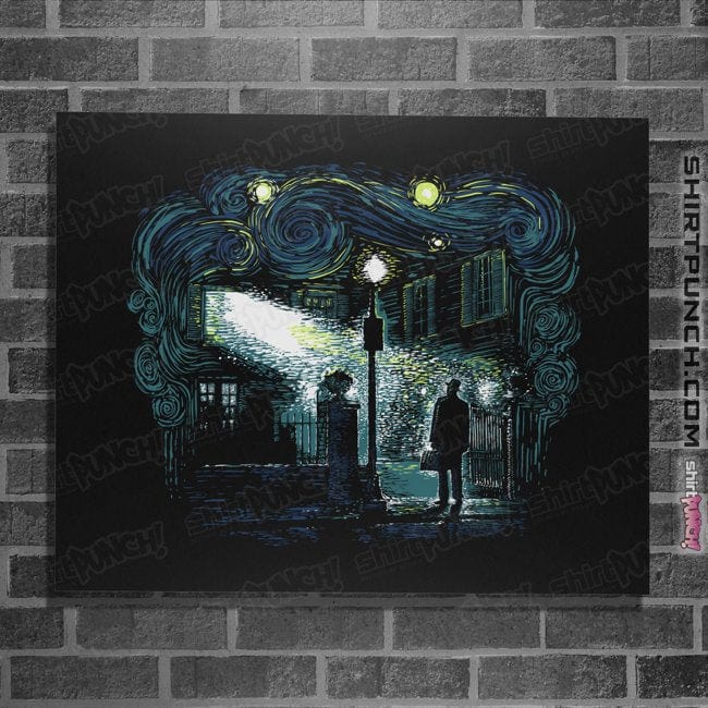 Secret_Shirts Posters / 4"x6" / Black Starry Exorcist