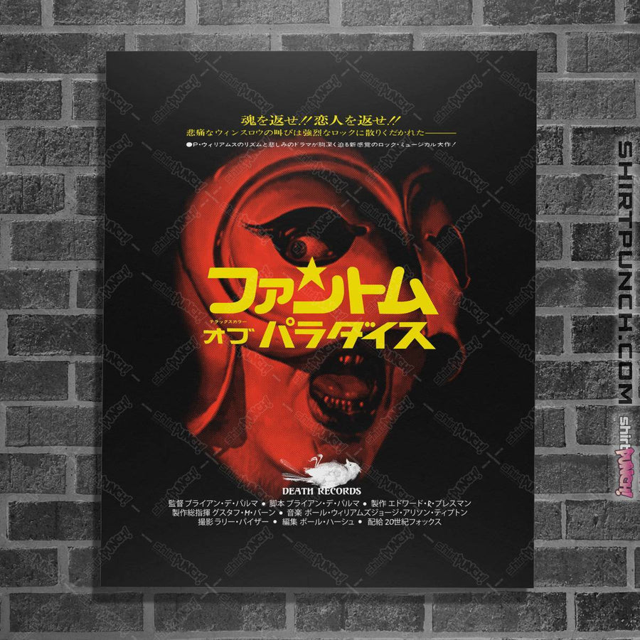 Shirts Posters / 4"x6" / Black Phantom Of The Paradise