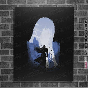Shirts Posters / 4"x6" / Black The One Winged Angel