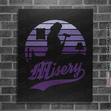 Load image into Gallery viewer, Shirts Posters / 4&quot;x6&quot; / Black Misery Sunset
