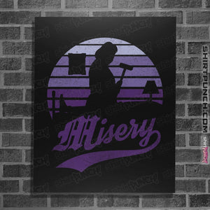 Shirts Posters / 4"x6" / Black Misery Sunset