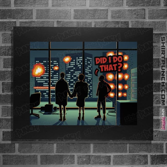 Secret_Shirts Posters / 4"x6" / Black Chaotic Ending!