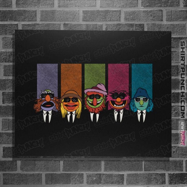 Daily_Deal_Shirts Posters / 4"x6" / Black Reservoir Mayhem