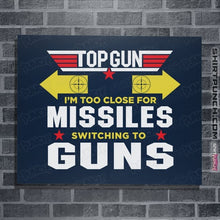 Load image into Gallery viewer, Shirts Posters / 4&quot;x6&quot; / Navy Switching To Guns
