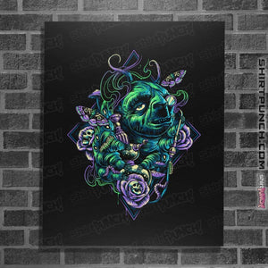 Shirts Posters / 4"x6" / Black Smoking Diamond