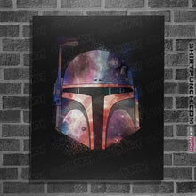 Load image into Gallery viewer, Daily_Deal_Shirts Posters / 4&quot;x6&quot; / Black Galactic Boba Fett
