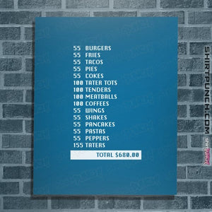 Secret_Shirts Posters / 4"x6" / Sapphire 55 Burgers