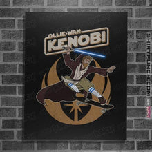 Load image into Gallery viewer, Daily_Deal_Shirts Posters / 4&quot;x6&quot; / Black Ollie-Wan Kenobi
