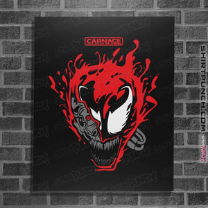 Shirts Posters / 4"x6" / Black Cyber Carnage