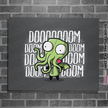 Load image into Gallery viewer, Shirts Posters / 4&quot;x6&quot; / Charcoal Girthulhu
