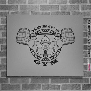 Shirts Posters / 4"x6" / Sports Grey Kong's Gym