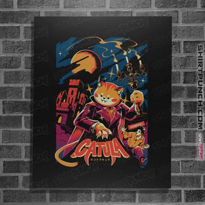 Daily_Deal_Shirts Posters / 4"x6" / Black Catula