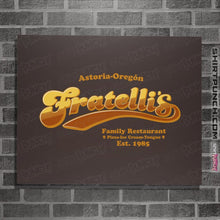 Load image into Gallery viewer, Shirts Posters / 4&quot;x6&quot; / Dark Chocolate Fratelli&#39;s
