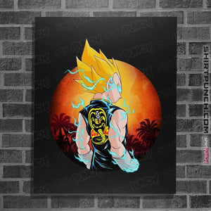 Shirts Posters / 4"x6" / Black Fighter Kid