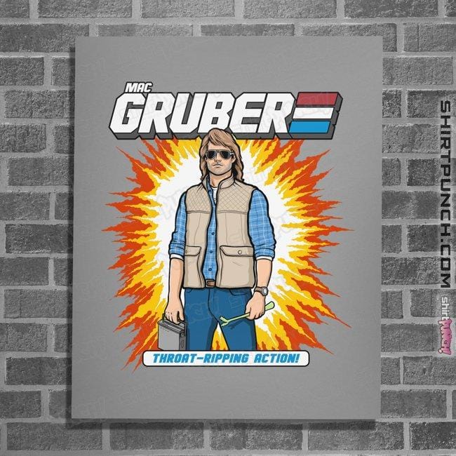 Shirts Posters / 4"x6" / Sports Grey MacGruber