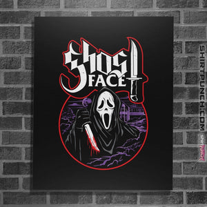 Shirts Posters / 4"x6" / Black My Scary Mask