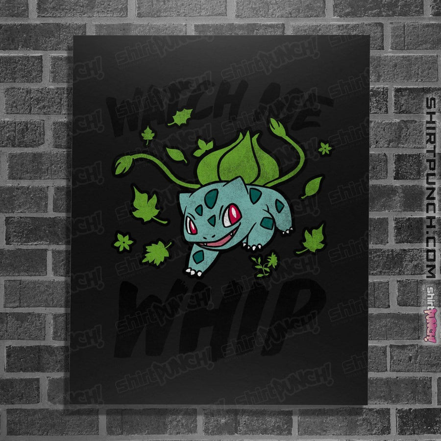 Shirts Posters / 4"x6" / Black Watch Me Whip