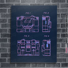 Load image into Gallery viewer, Daily_Deal_Shirts Posters / 4&quot;x6&quot; / Navy Start The Music
