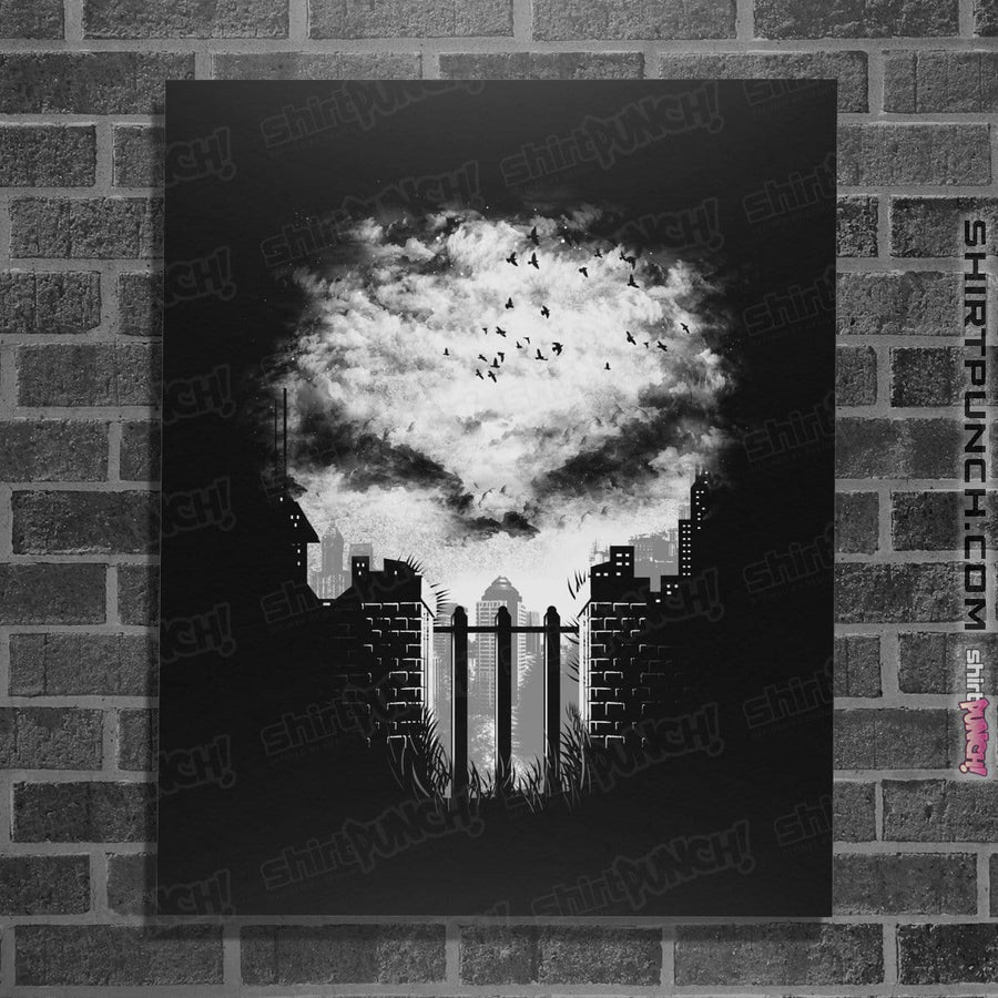 Shirts Posters / 4"x6" / Black Warzone
