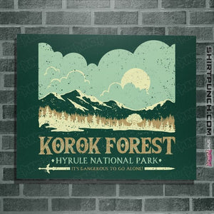 Daily_Deal_Shirts Posters / 4"x6" / Forest Legendary Forest