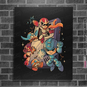Daily_Deal_Shirts Posters / 4"x6" / Black Mega Console