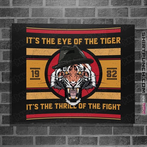 Secret_Shirts Posters / 4"x6" / Black Eye Of The Tiger
