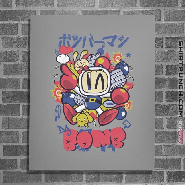 Daily_Deal_Shirts Posters / 4"x6" / Sports Grey Explosive Strategist