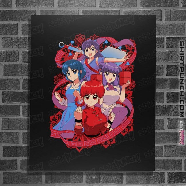 Daily_Deal_Shirts Posters / 4"x6" / Black Martial Artists