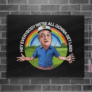 Shirts Posters / 4"x6" / Black Hey Everybody