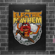 Load image into Gallery viewer, Daily_Deal_Shirts Posters / 4&quot;x6&quot; / Black Electric Mayhem
