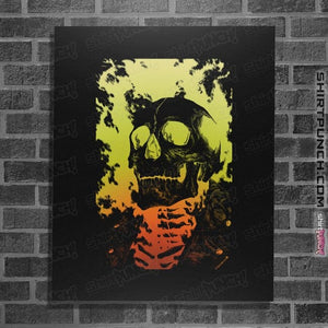 Shirts Posters / 4"x6" / Black Riding Ghost