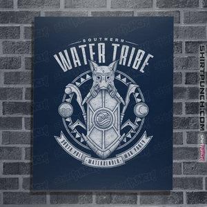 Shirts Posters / 4"x6" / Navy Water Is Benevolent