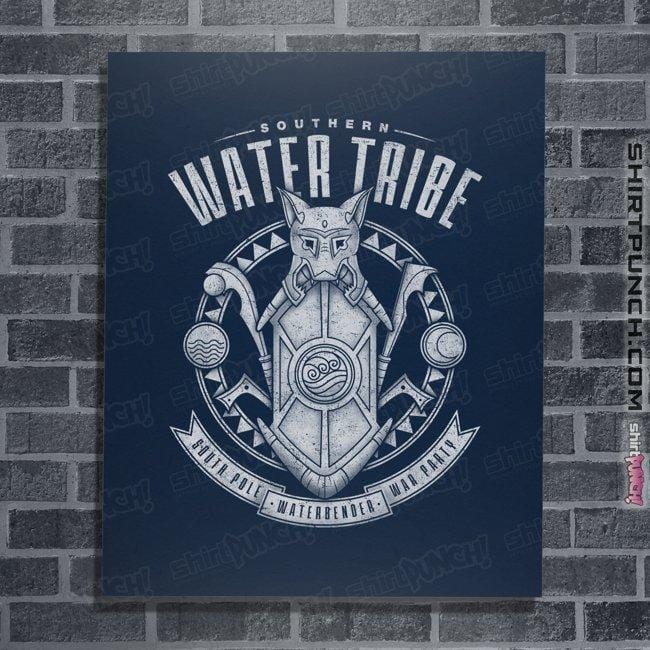 Shirts Posters / 4"x6" / Navy Water Is Benevolent