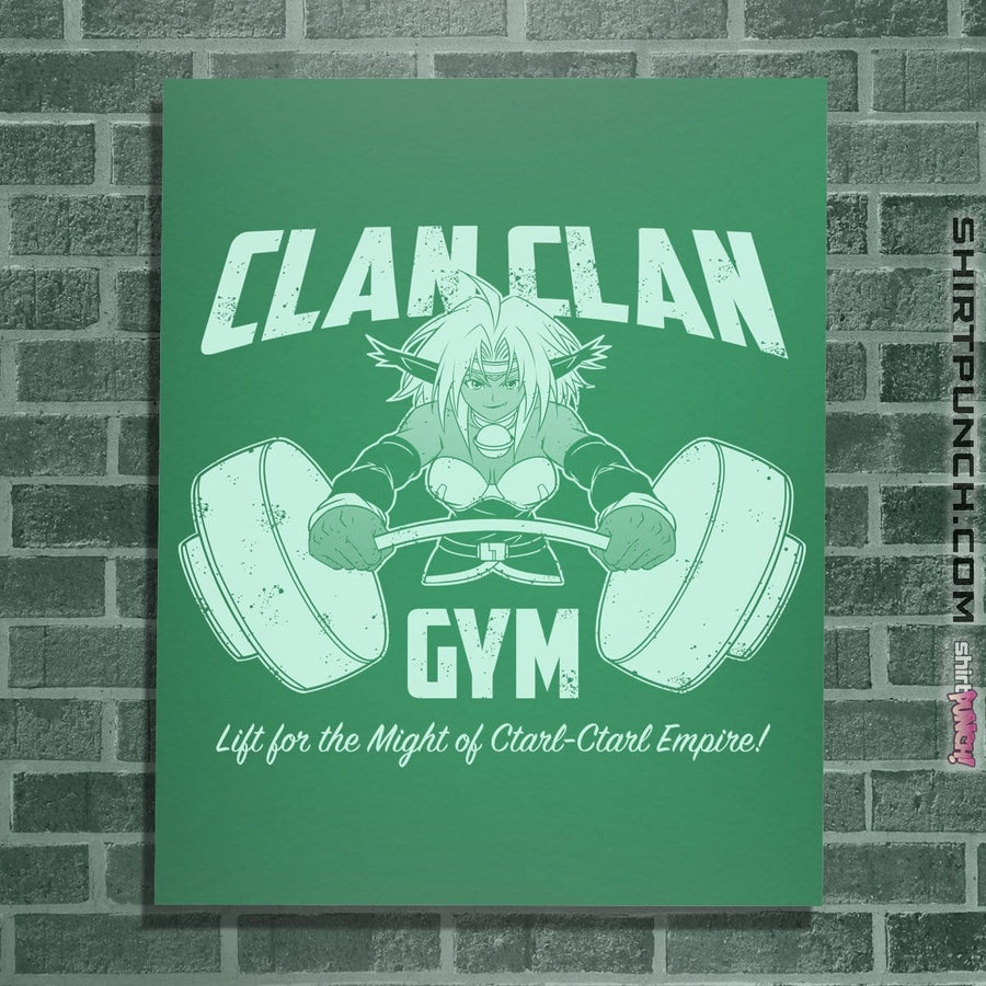 Shirts Posters / 4"x6" / Irish Green Clan Clan Gym