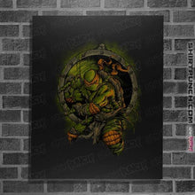 Load image into Gallery viewer, Secret_Shirts Posters / 4&quot;x6&quot; / Black TMNT Mikey
