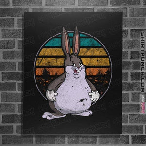 Shirts Posters / 4"x6" / Black Big Chungus