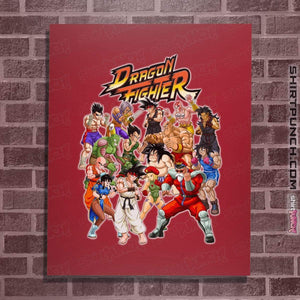 Shirts Posters / 4"x6" / Red Street Fighter DBZ