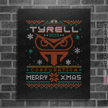 Load image into Gallery viewer, Daily_Deal_Shirts Posters / 4&quot;x6&quot; / Black Happy Replicant Xmas
