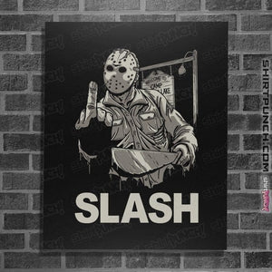 Daily_Deal_Shirts Posters / 4"x6" / Black Johnny Slash