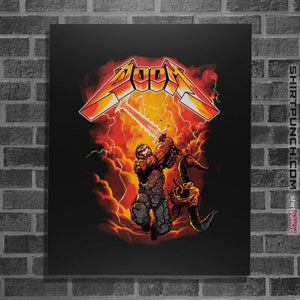 Shirts Posters / 4"x6" / Black Rip The Lightning