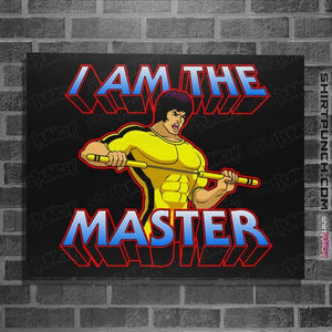 Shirts Posters / 4"x6" / Black Bruce Lee Man