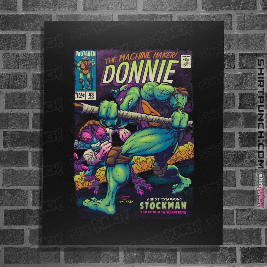 Shirts Posters / 4"x6" / Black The Machine Maker