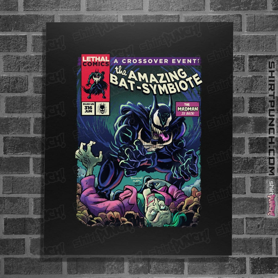 Shirts Posters / 4"x6" / Black Batvenom