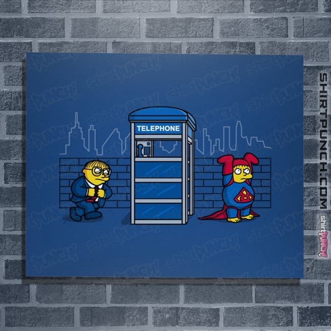 Secret_Shirts Posters / 4"x6" / Royal Blue Super Ralph