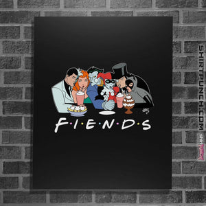 Shirts Posters / 4"x6" / Black Gotham Fiends